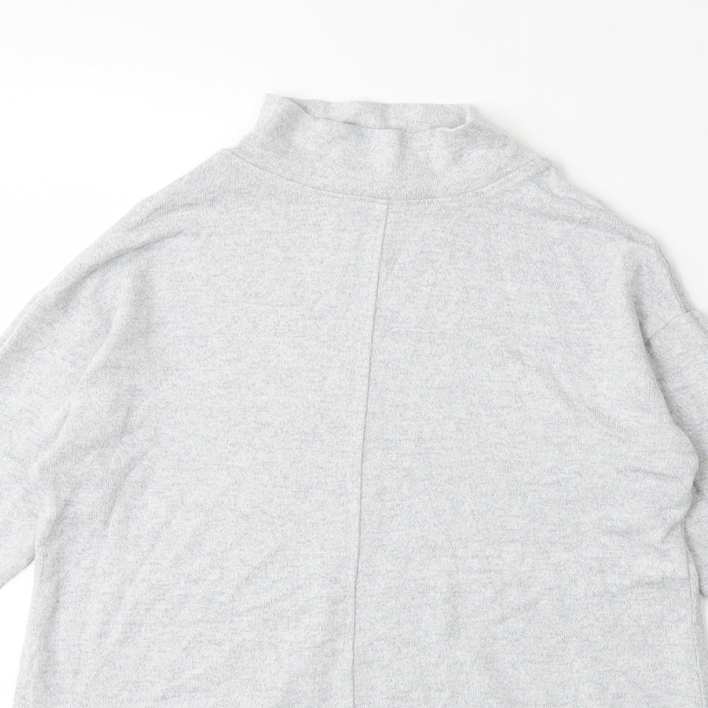 Marks and Spencer Womens Grey  Knit Pullover Jumper Size 6