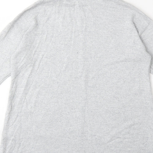 Marks and Spencer Womens Grey  Knit Pullover Jumper Size 6