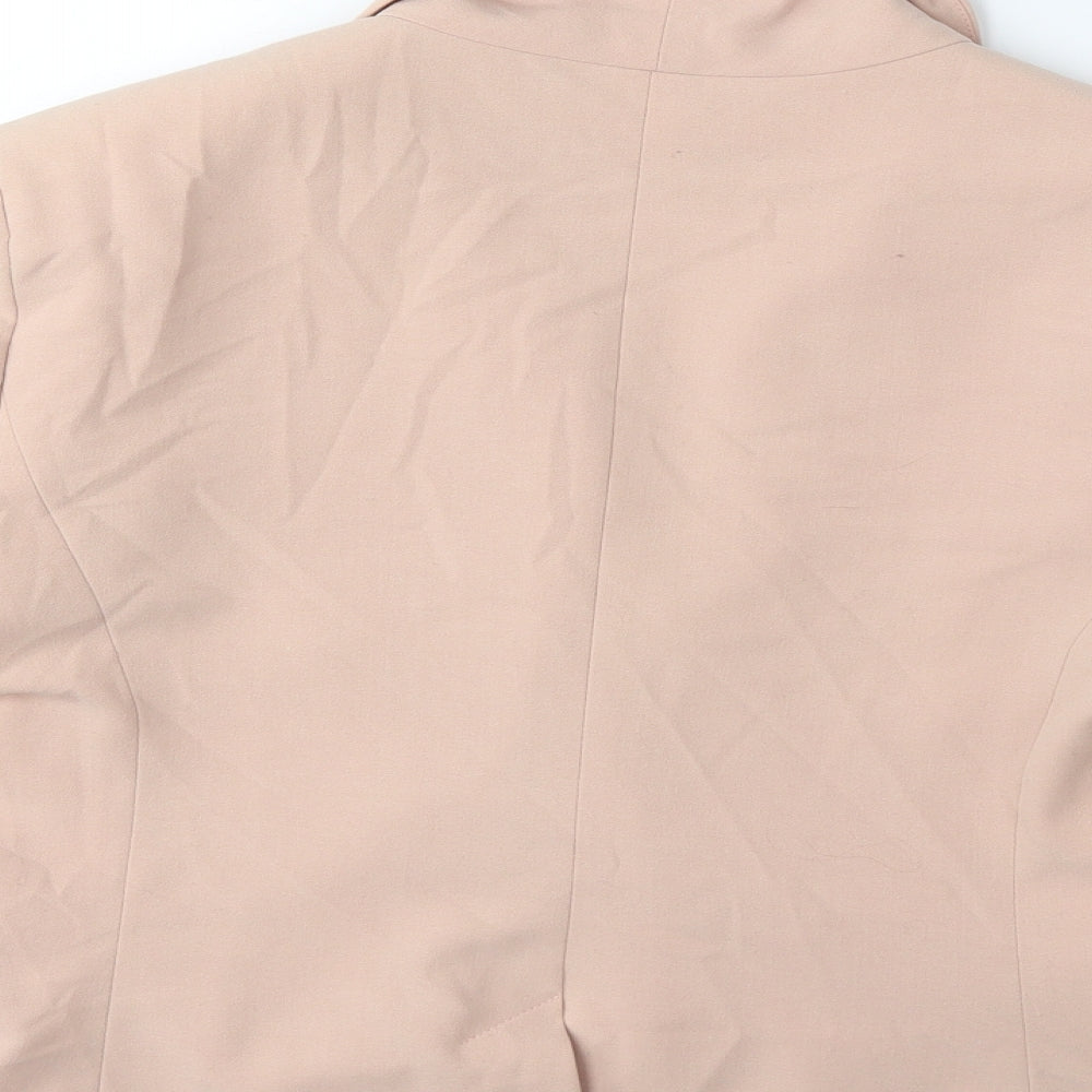Jane Norman Womens Pink   Jacket Blazer Size 10
