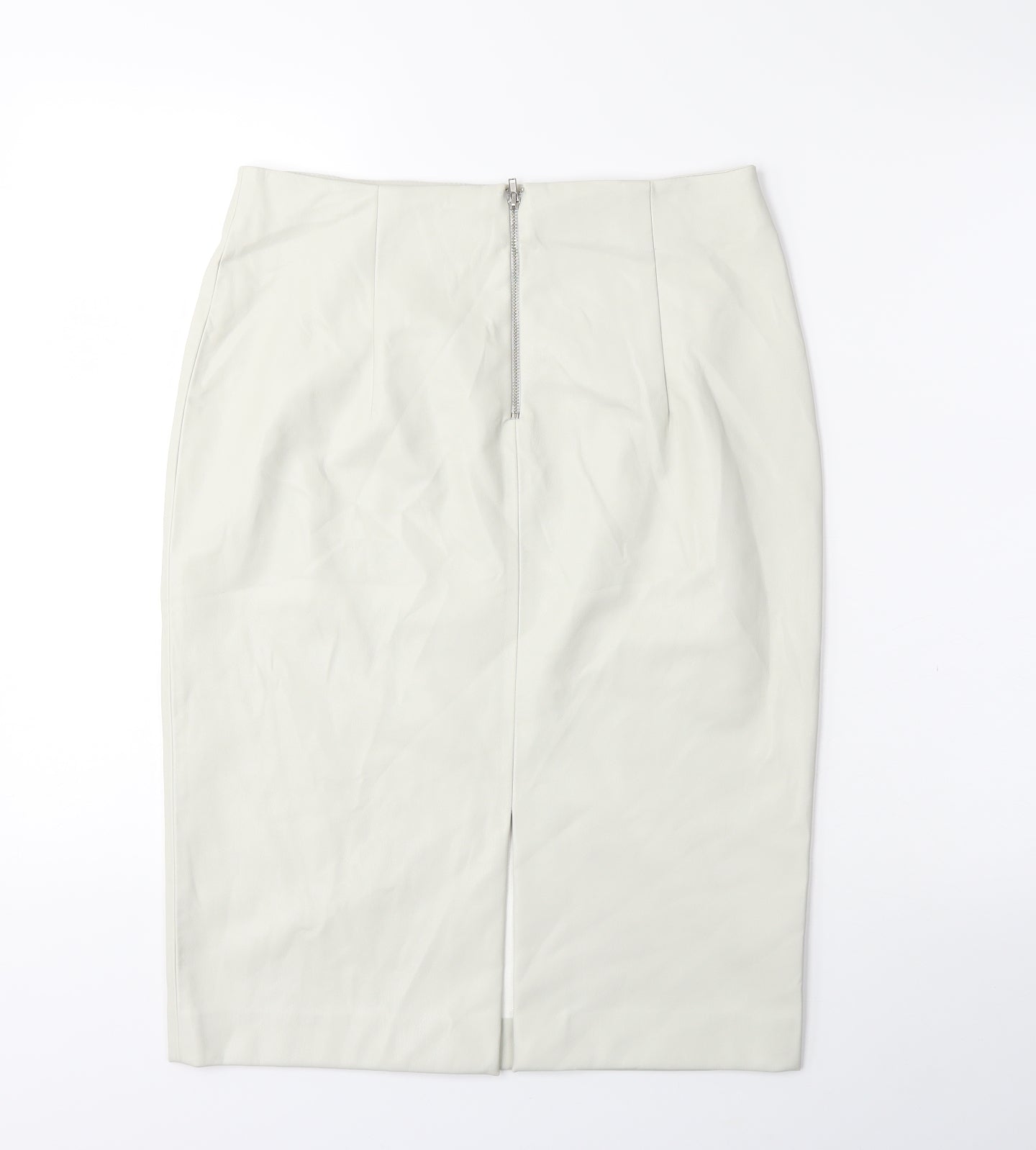 Zara Womens Grey   Straight & Pencil Skirt Size L