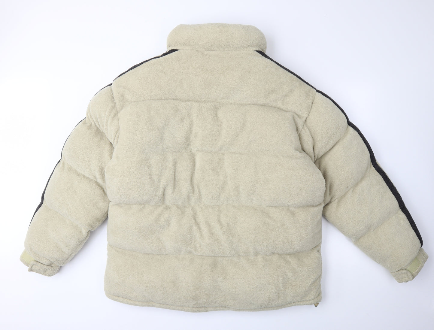 Cutting Edge Mens Beige   Puffer Jacket Coat Size XL