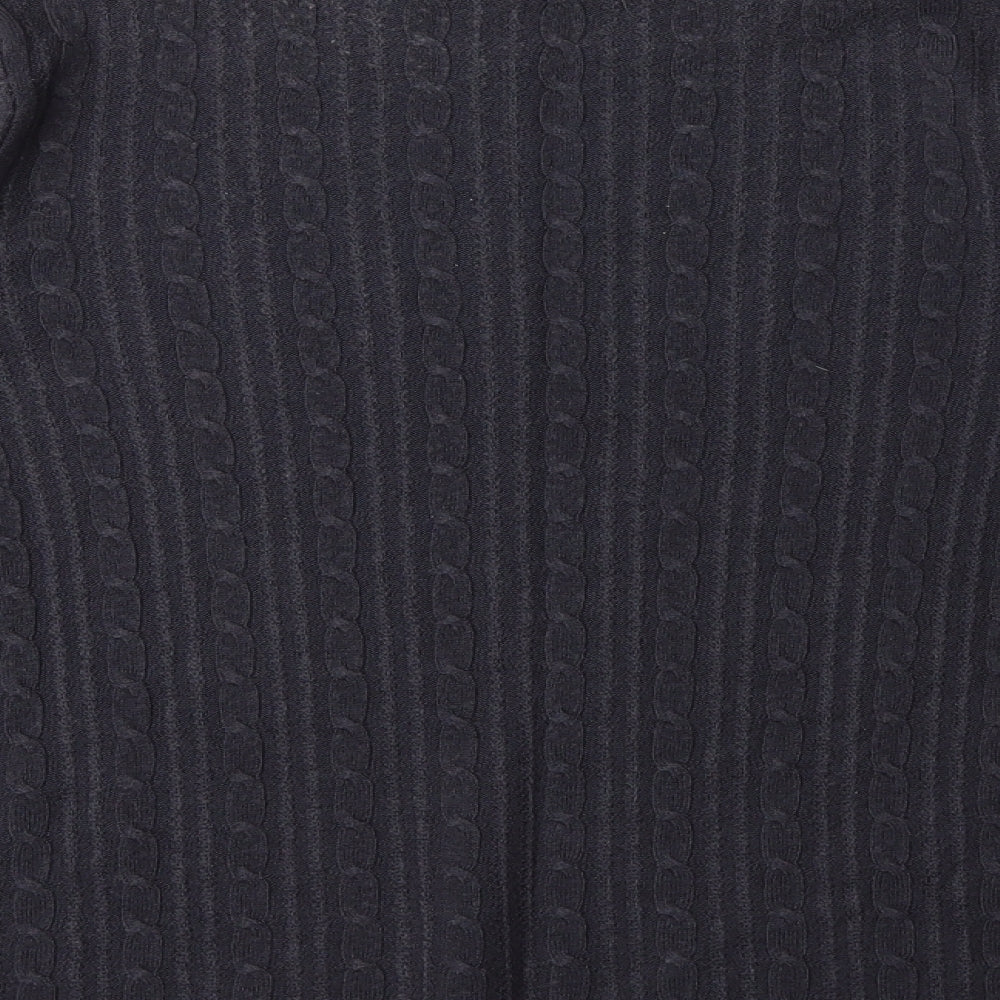 Marks and Spencer Womens Grey  Knit Pullover Jumper Size 16