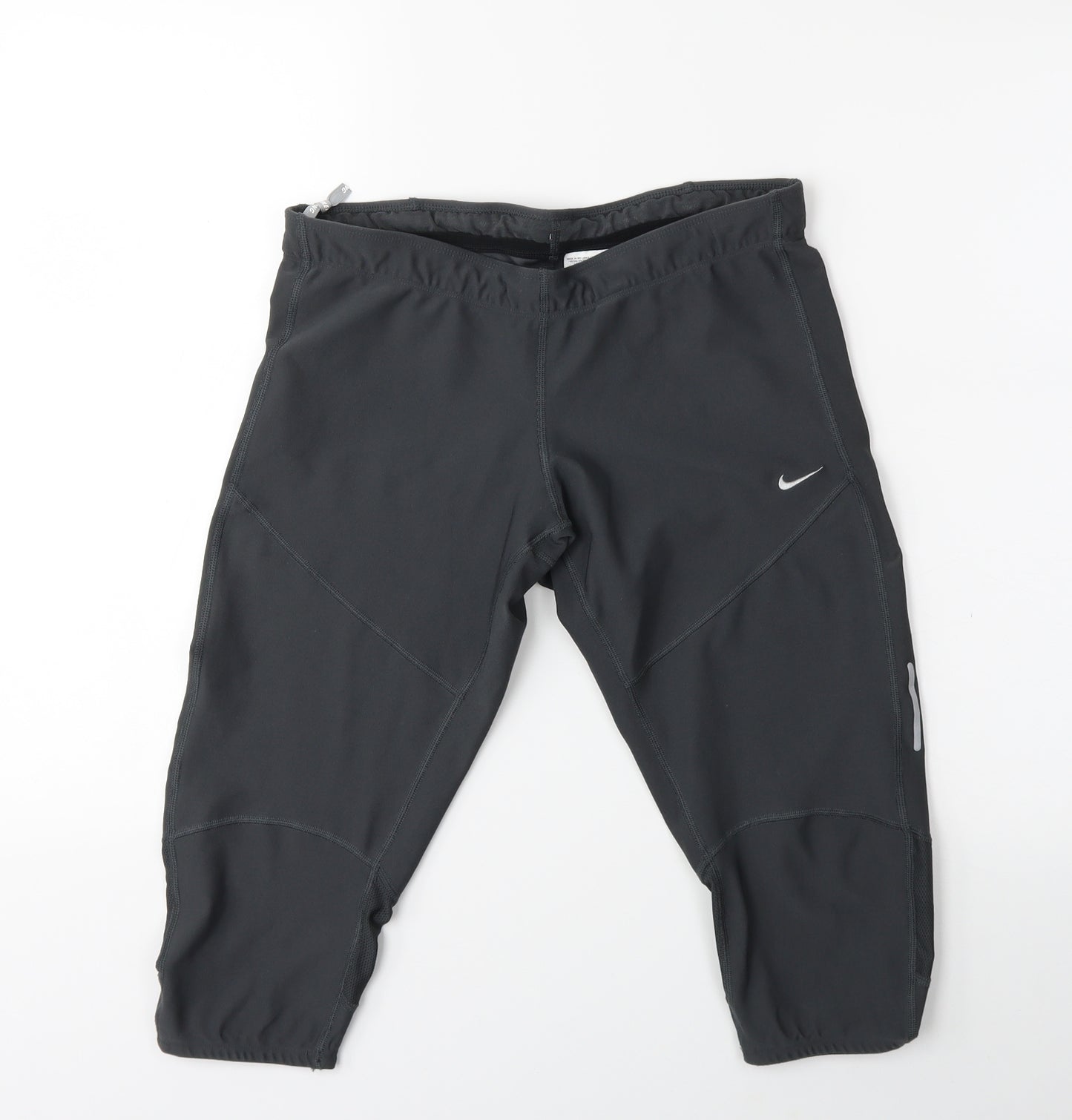 Nike Womens Grey   Compression Shorts Size L