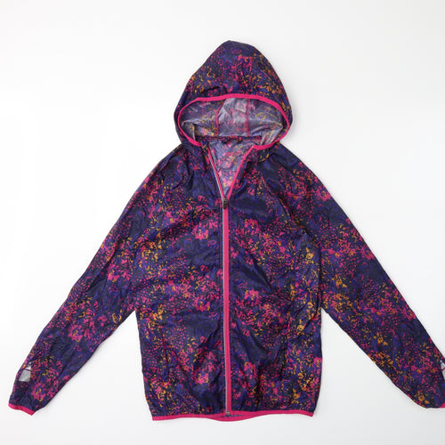 Crivit Womens Blue Floral  Jacket  Size S