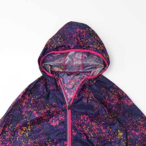 Crivit Womens Blue Floral  Jacket  Size S