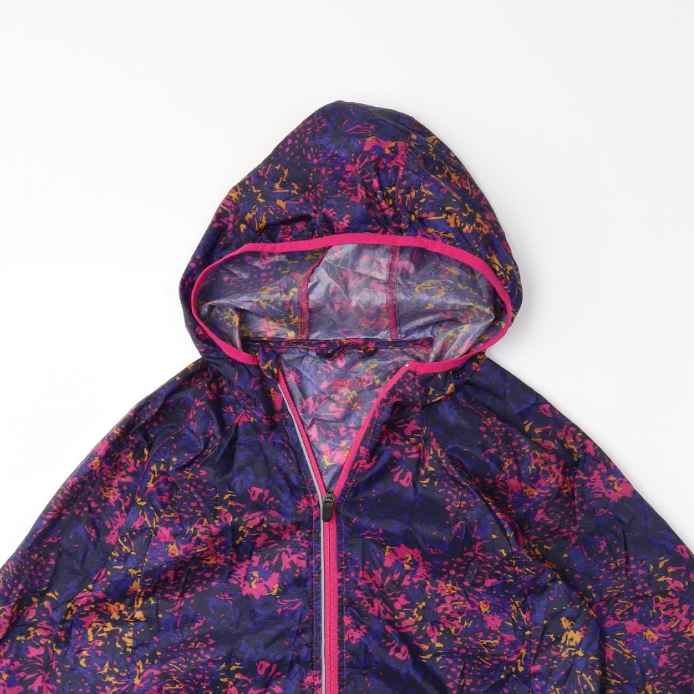 Crivit Womens Blue Floral  Jacket  Size S