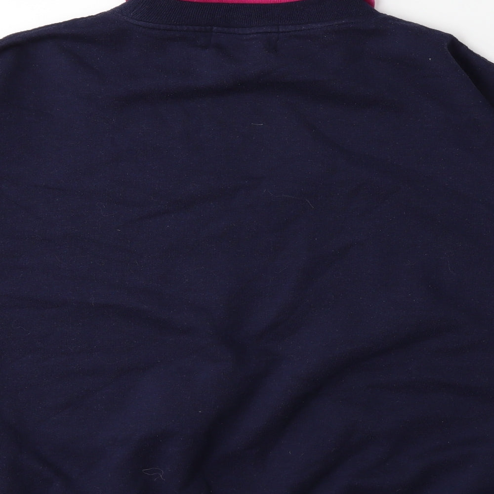 COUNTRY SCENE Womens Blue   Pullover Sweatshirt Size XL