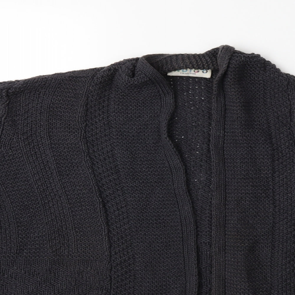 Marks and Spencer Womens Gold  Knit Cardigan Jumper Size 18