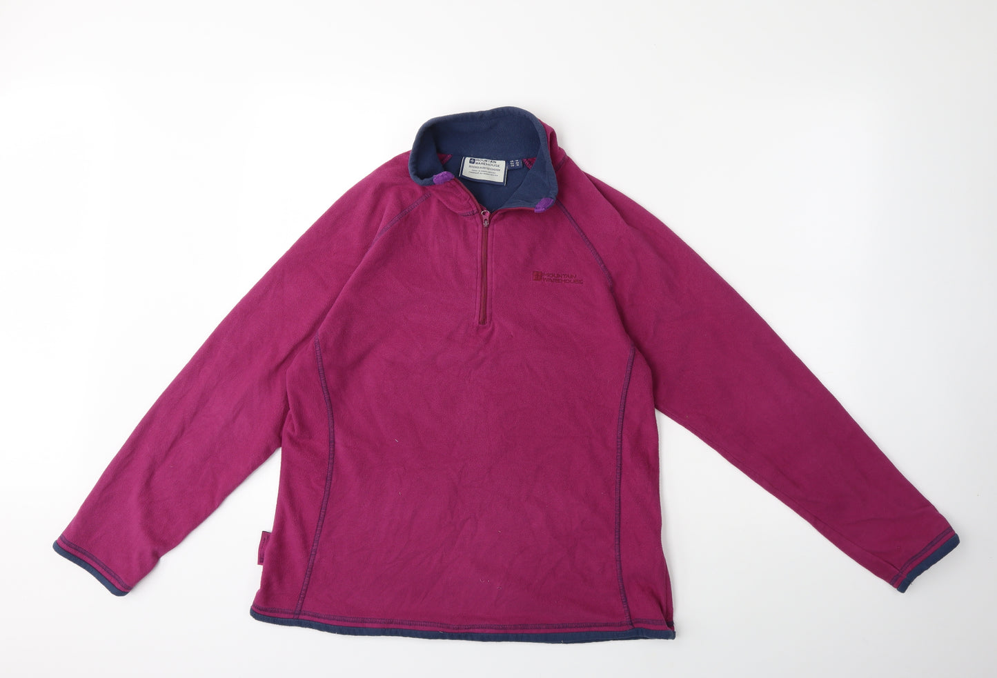 Mountain Warehouse Womens Purple  Fleece Jacket  Size 14