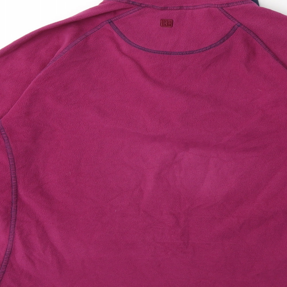 Mountain Warehouse Womens Purple  Fleece Jacket  Size 14