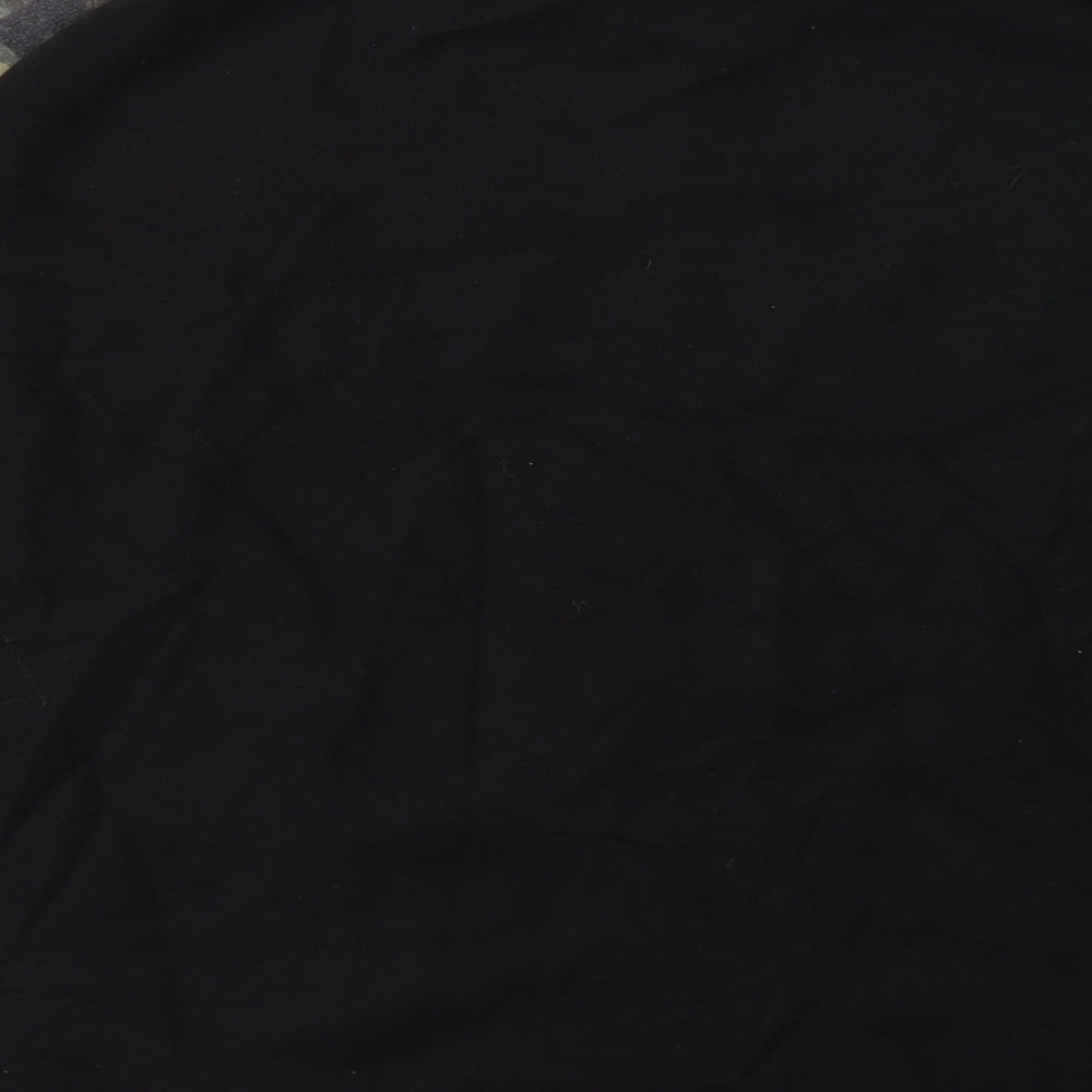 Primark Mens Black Camouflage  Pullover Sweatshirt Size L