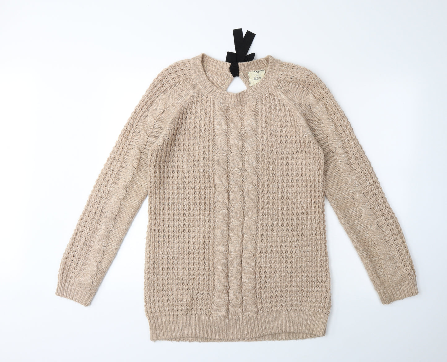 NEXT Womens Brown  Knit Pullover Jumper Size 8
