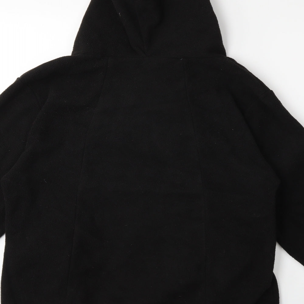 yimeixi Womens Black  Fleece Jacket  Size XL