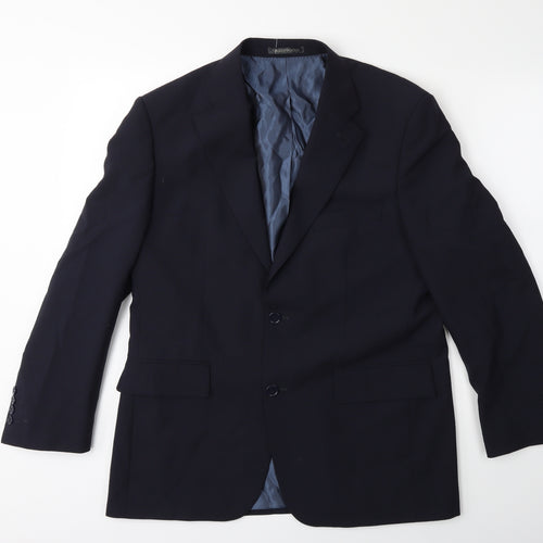 Greenwoods Mens Black   Jacket Suit Jacket Size 38