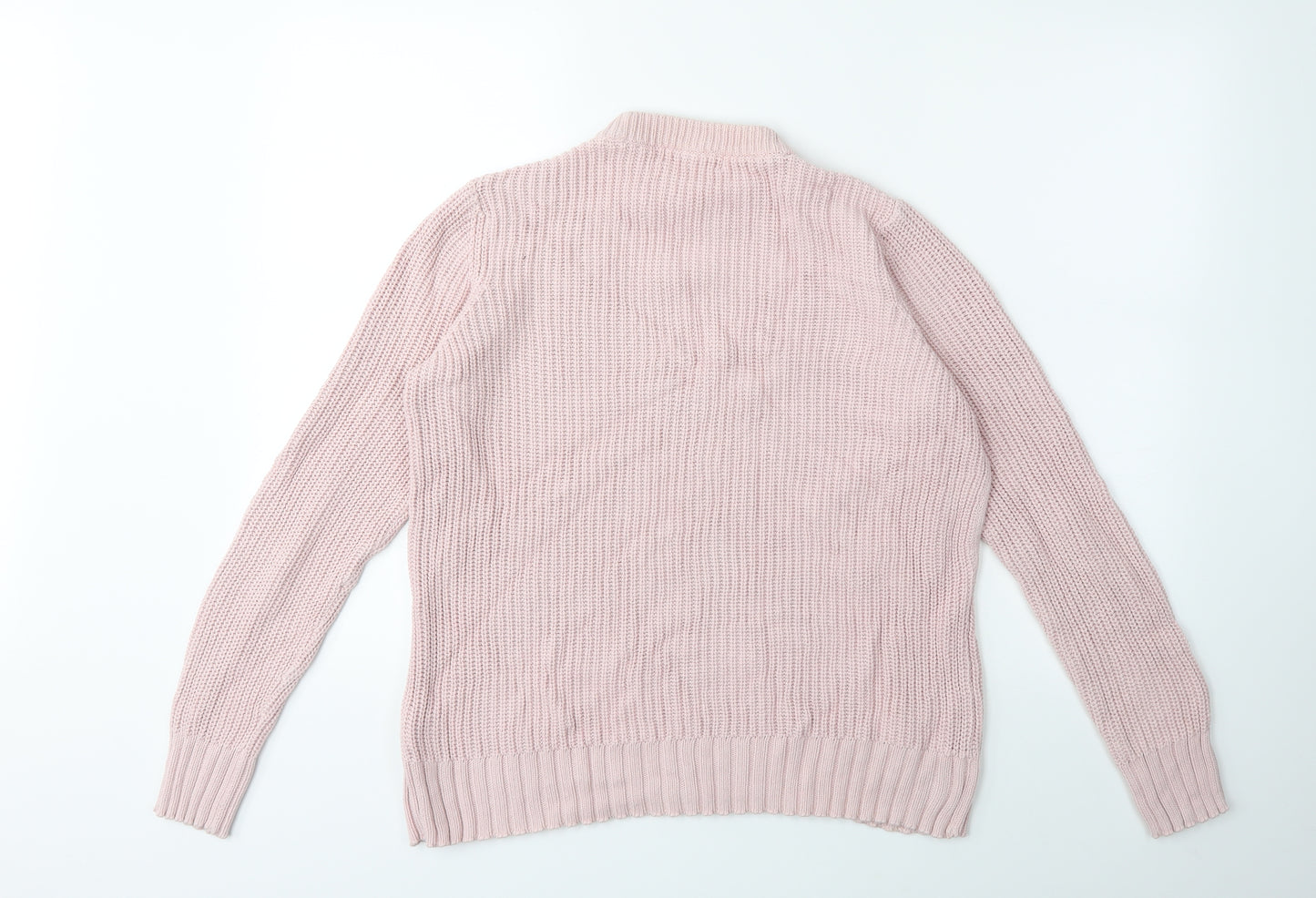 Marks and Spencer Womens Pink  Knit Pullover Jumper Size M