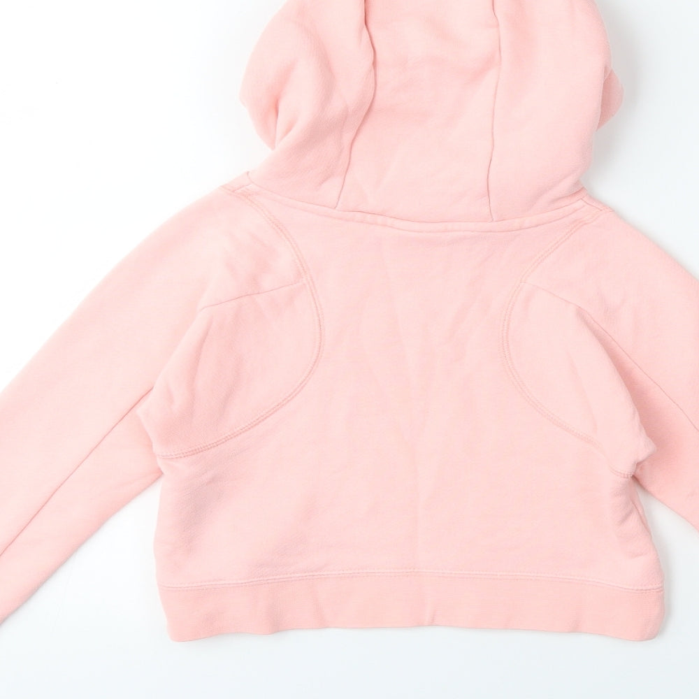 Nike Girls Pink   Pullover Hoodie Size 8 Years