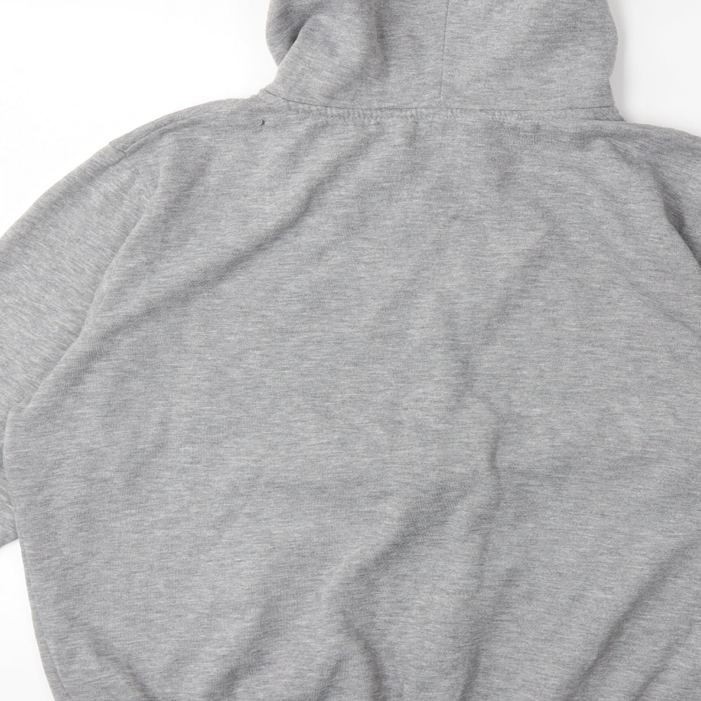Tokyo Laundry Mens Grey   Full Zip Hoodie Size M