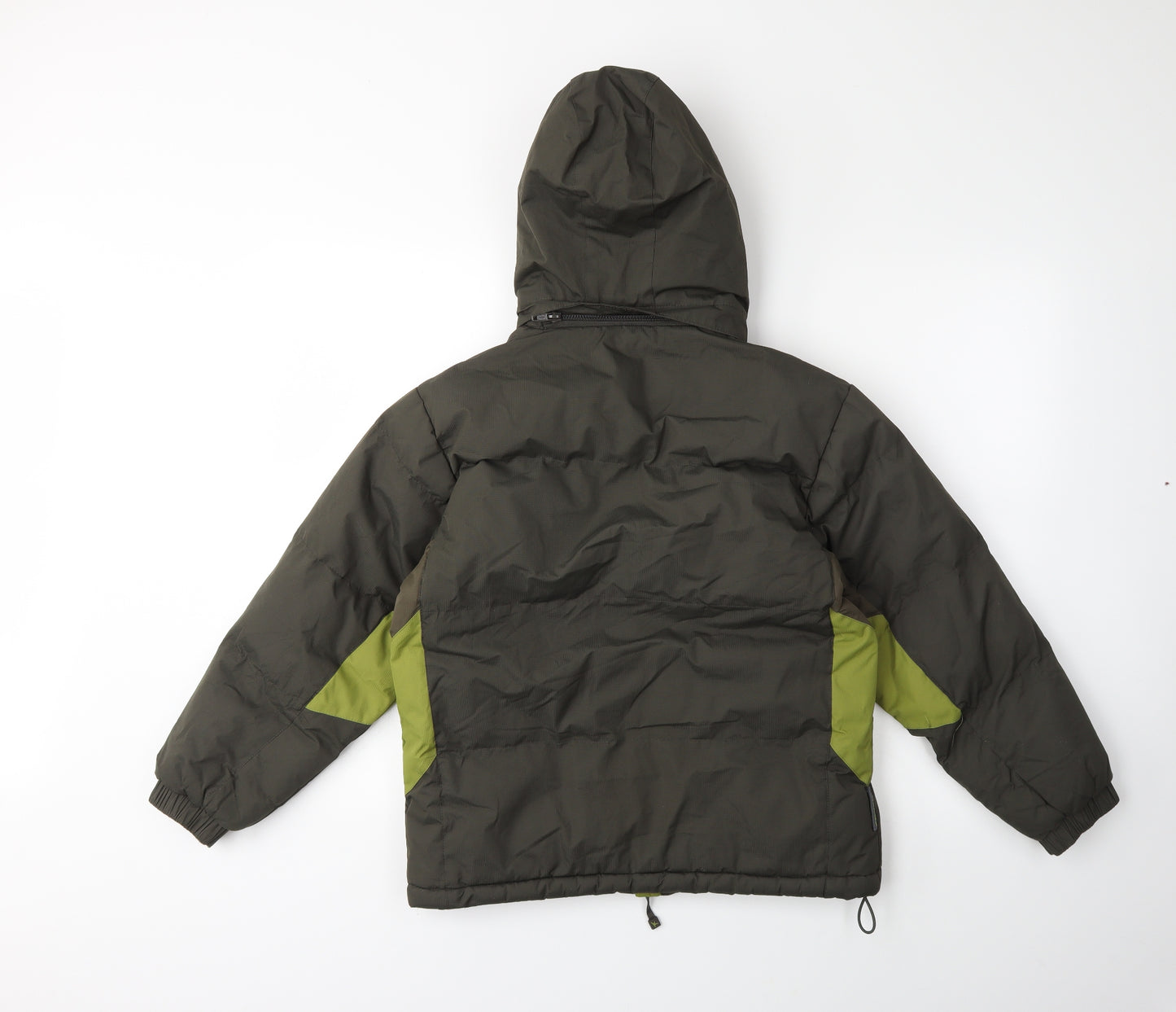 Mountain Life Boys Green   Rain Coat Coat Size 9-10 Years
