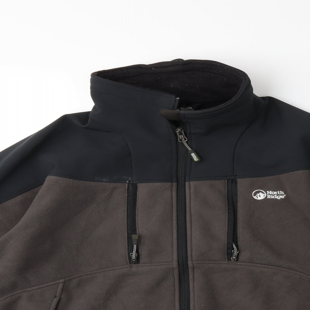 North Ridge Mens Grey   Jacket Coat Size L