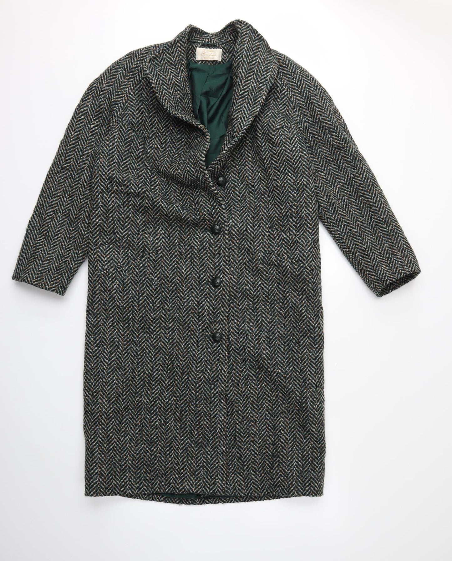 Eastex Womens Green   Overcoat Coat Size 10