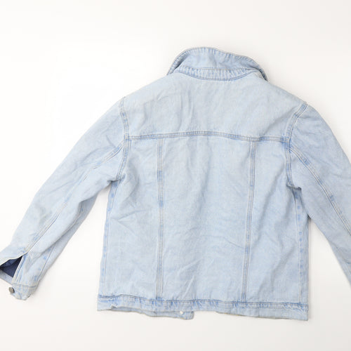 New Look Womens Blue  Denim Jacket  Size 8