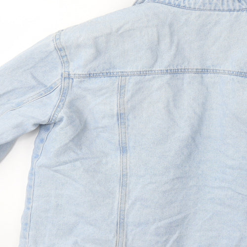 New Look Womens Blue  Denim Jacket  Size 8
