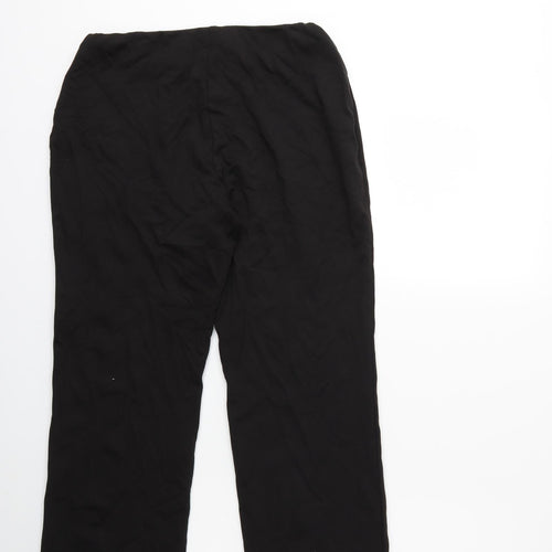 Marks and Spencer Womens Black   Trousers  Size 10 L26 in