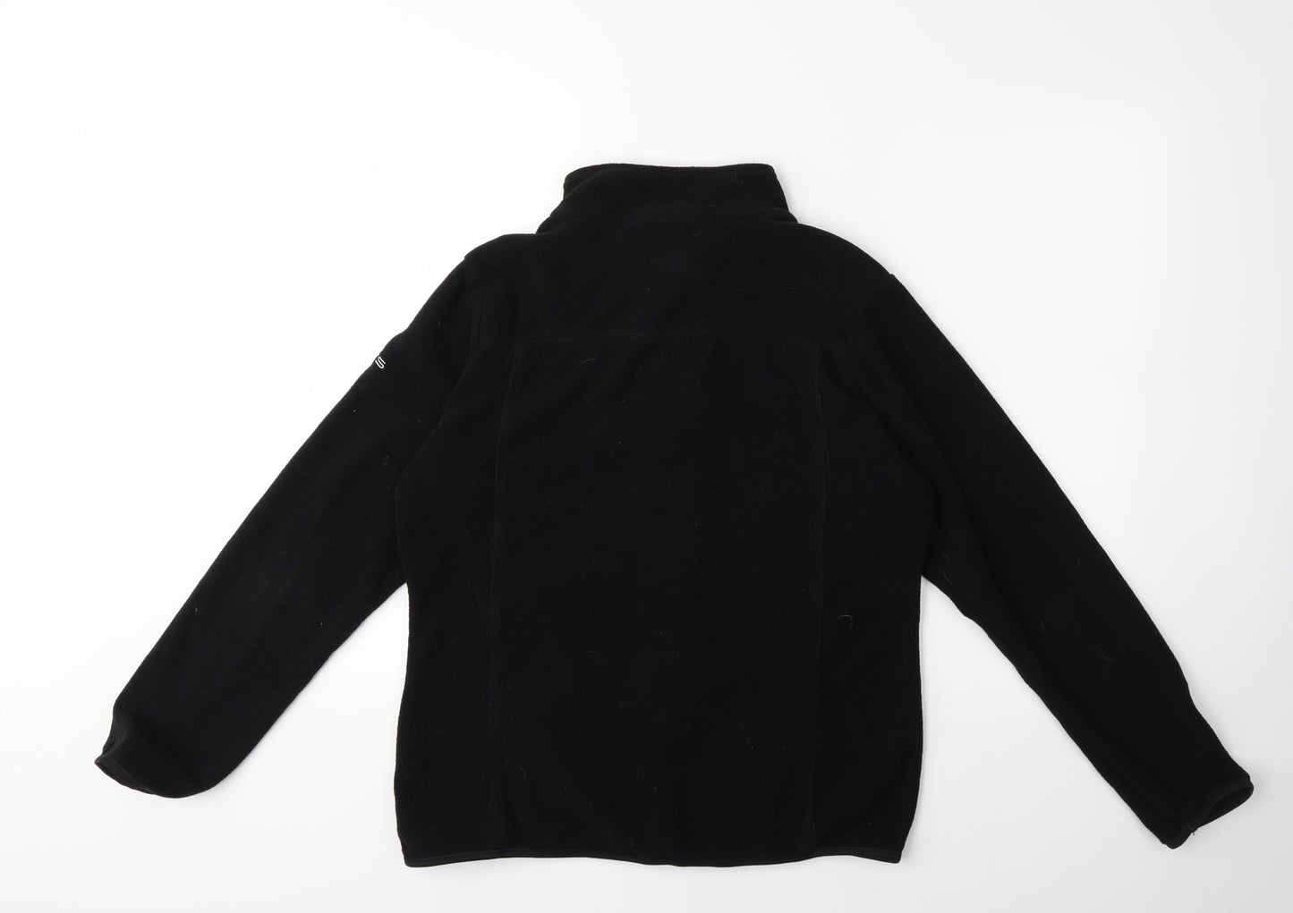 GTS Womens Black  Fleece Jacket  Size 12