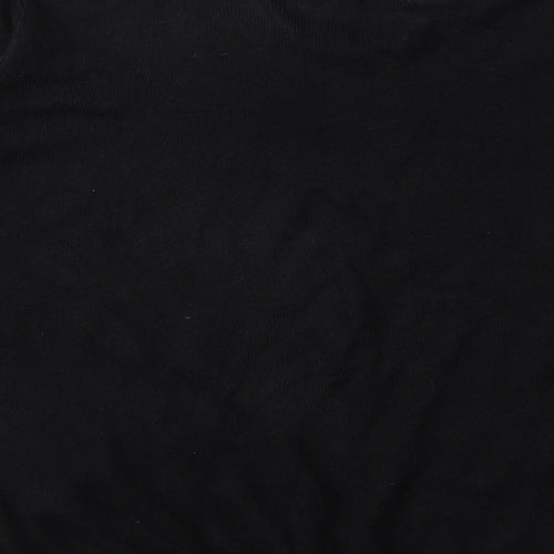 Wardrobe Essentials Womens Black  Knit Pullover Jumper Size 12