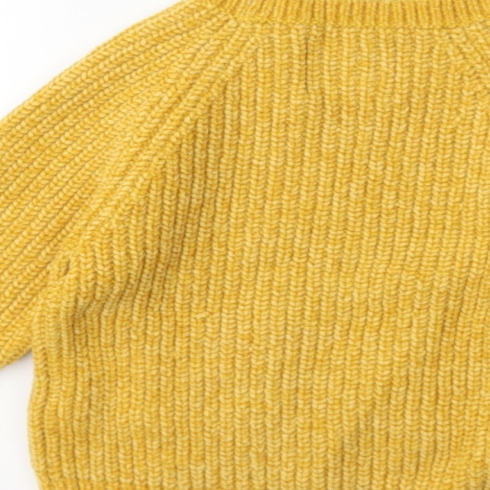 F&F Baby Yellow  Knit Pullover Jumper Size 12-18 Months