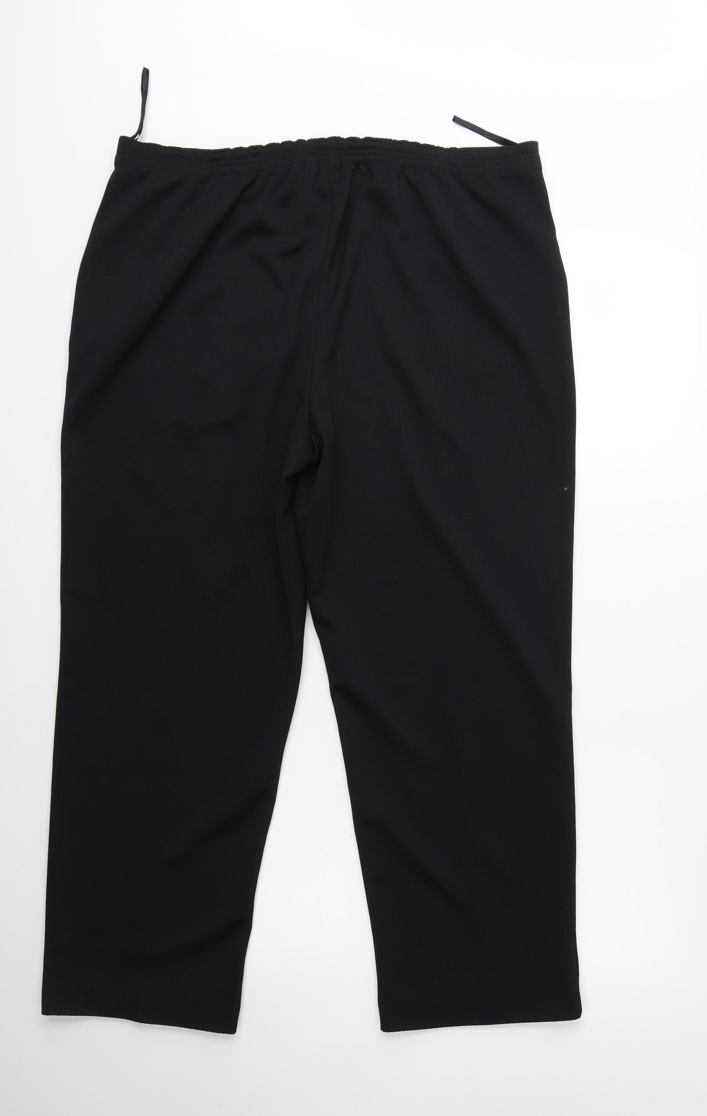 Bonmarché Womens Black   Trousers  Size 18 L27 in