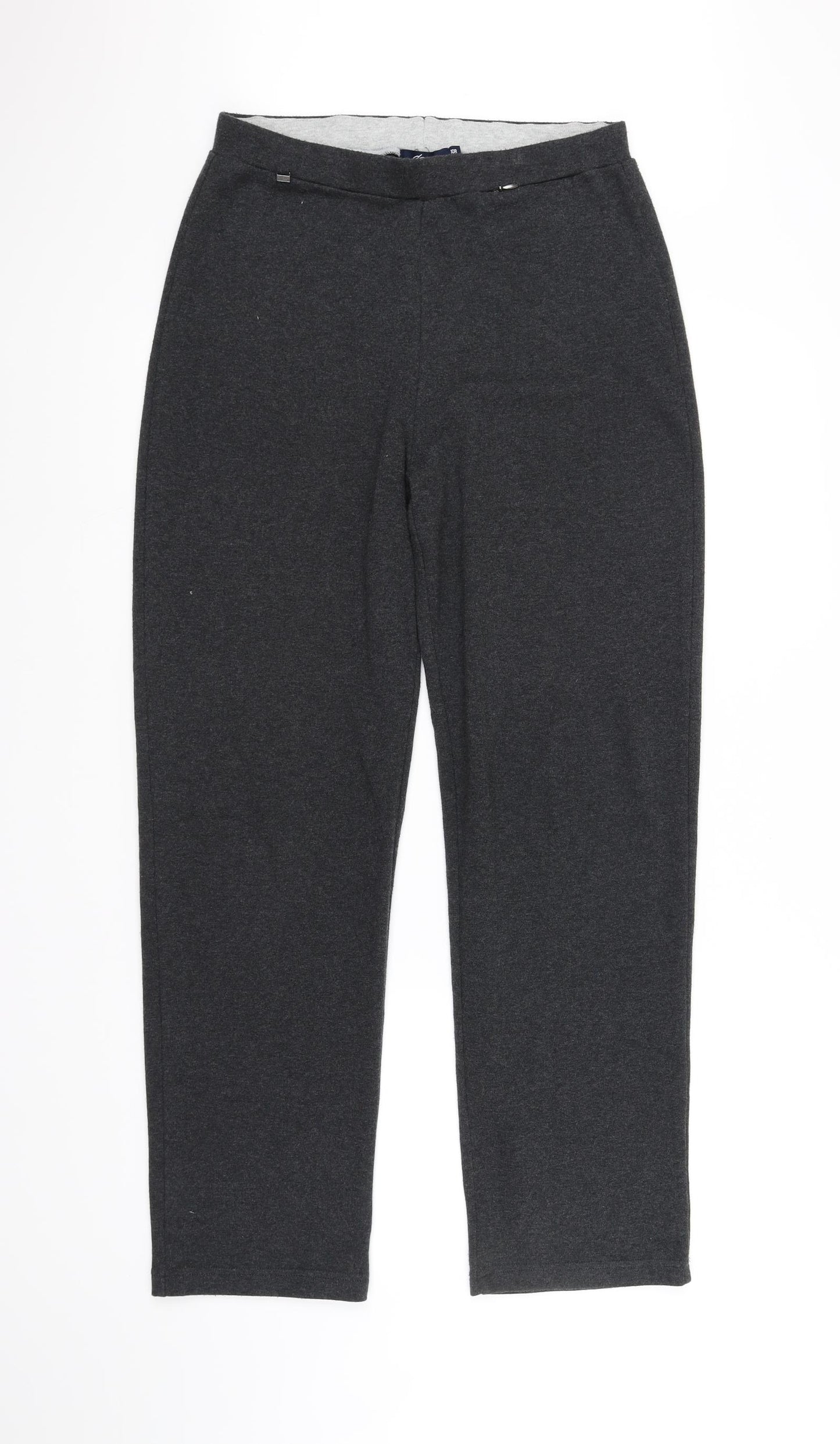 DASH Womens Grey   Jegging Trousers Size 10 L31 in