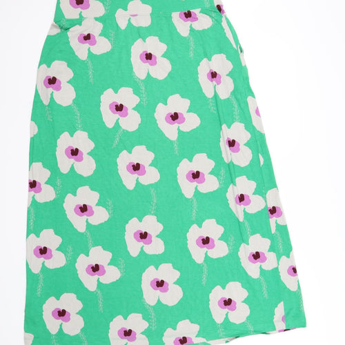 whitestuff Womens Green   Flare Skirt Size 14