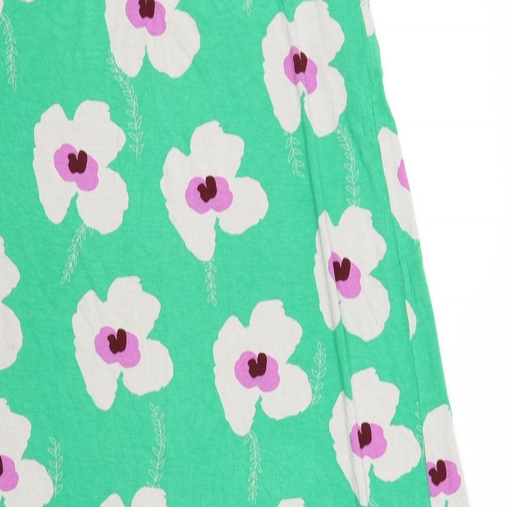 whitestuff Womens Green   Flare Skirt Size 14