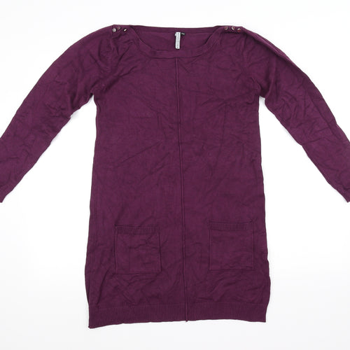 Intuition Womens Purple   Fit & Flare  Size 12