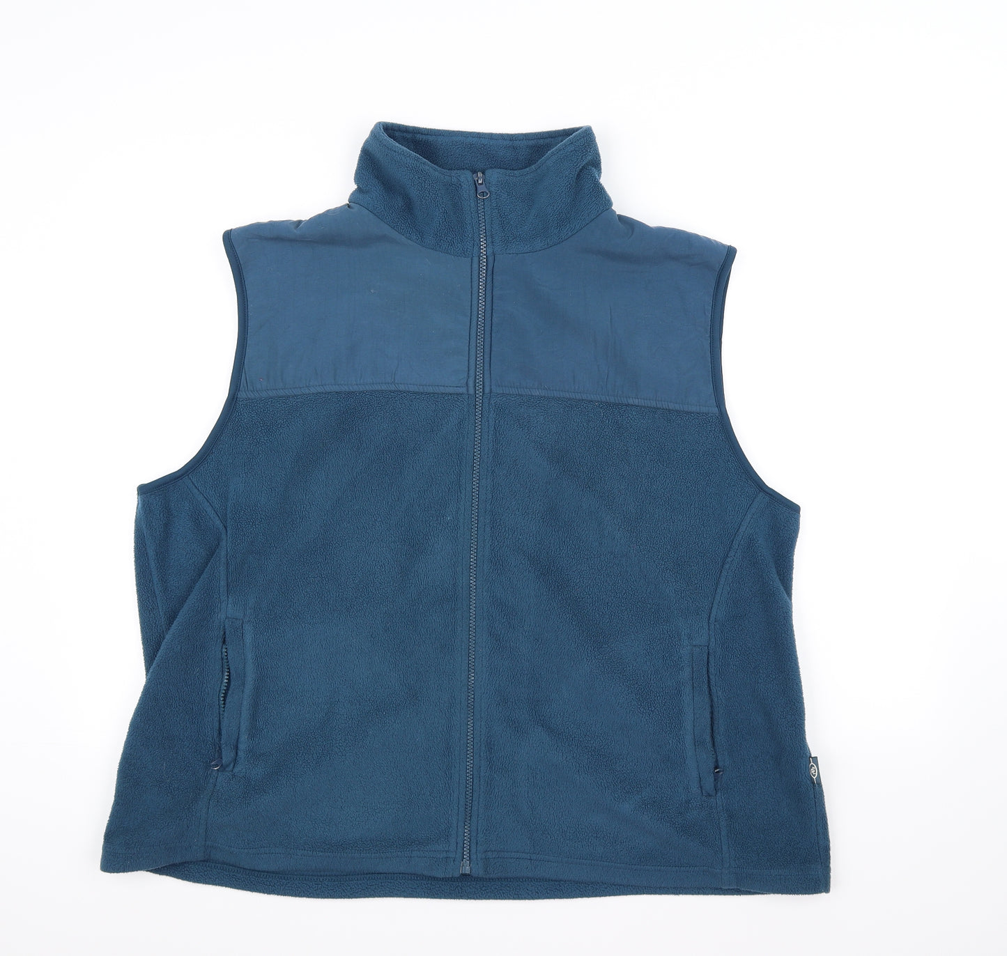 Bonmarché Womens Blue   Full Zip Jumper Size XL