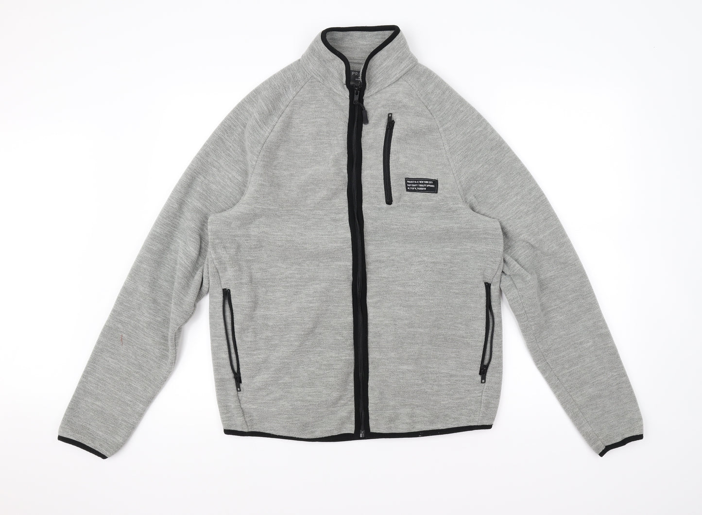 Primark Womens Grey   Full Zip Jumper Size M