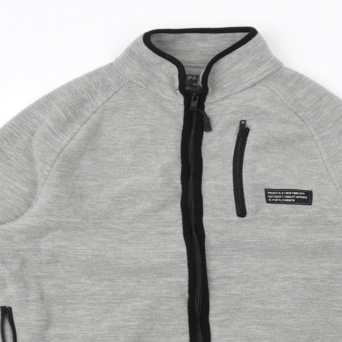 Primark Womens Grey   Full Zip Jumper Size M