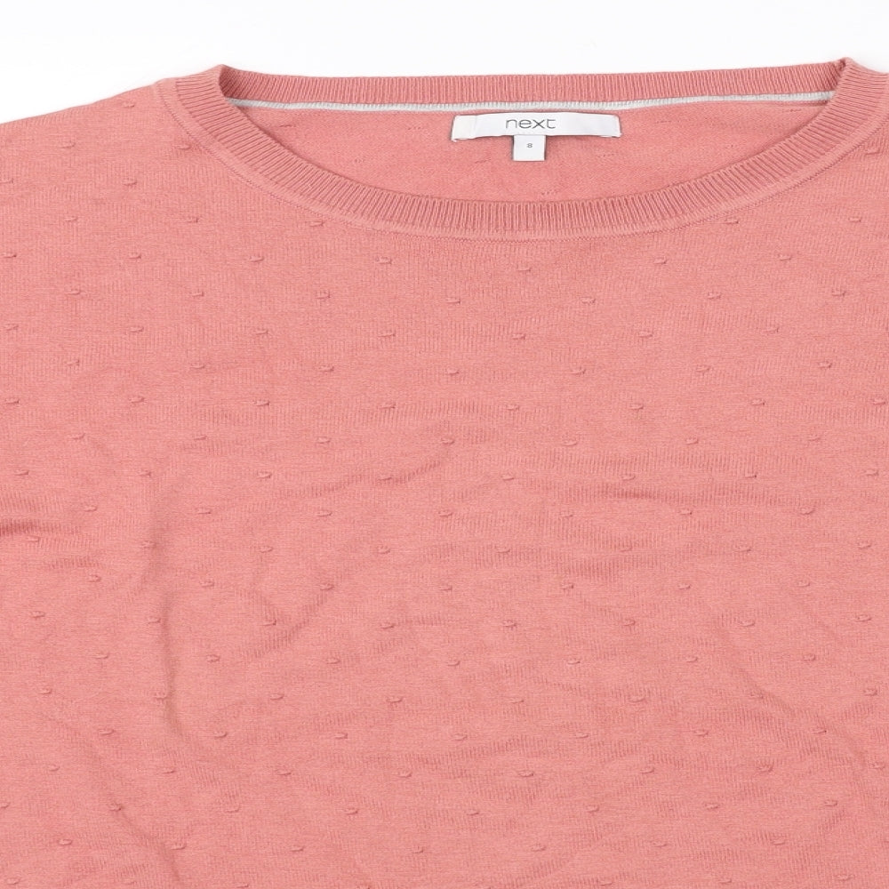 NEXT Womens Pink   Pullover Jumper Size 8