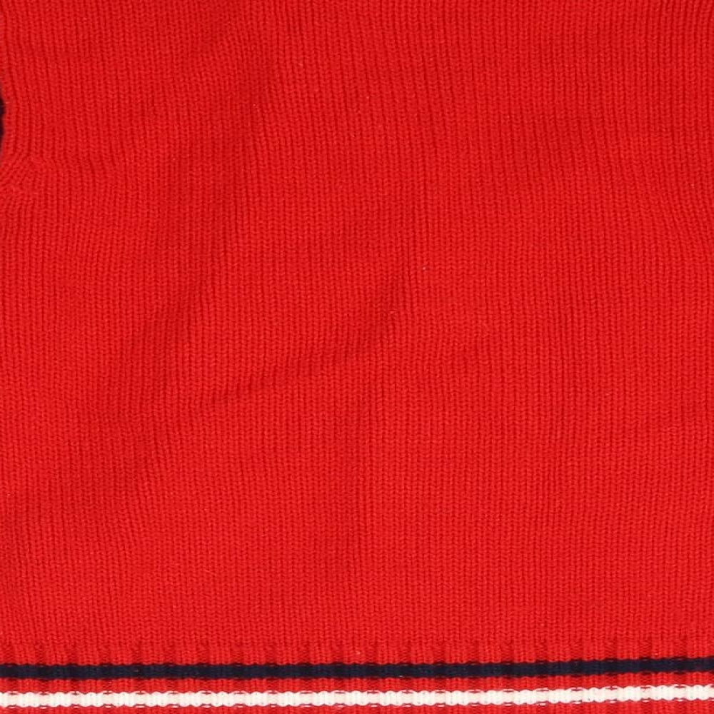 Daniel Jordan Boys Red   Pullover Jumper Size 5-6 Years