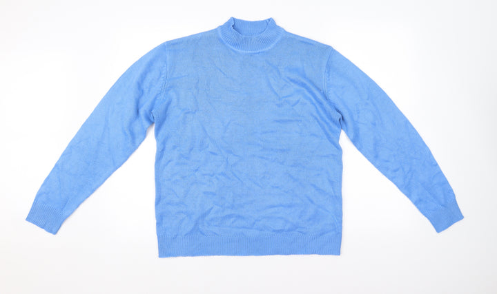 Damart Womens Blue   Pullover Jumper Size 10