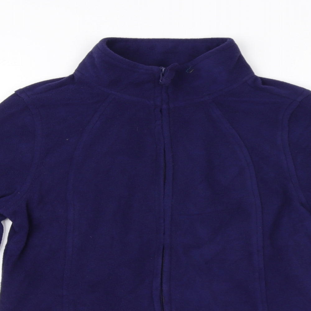 F&F Womens Purple   Full Zip Jumper Size 8