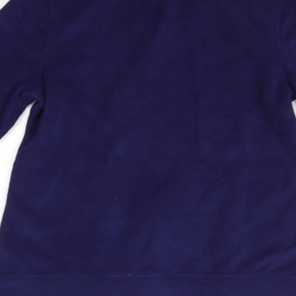 F&F Womens Purple   Full Zip Jumper Size 8