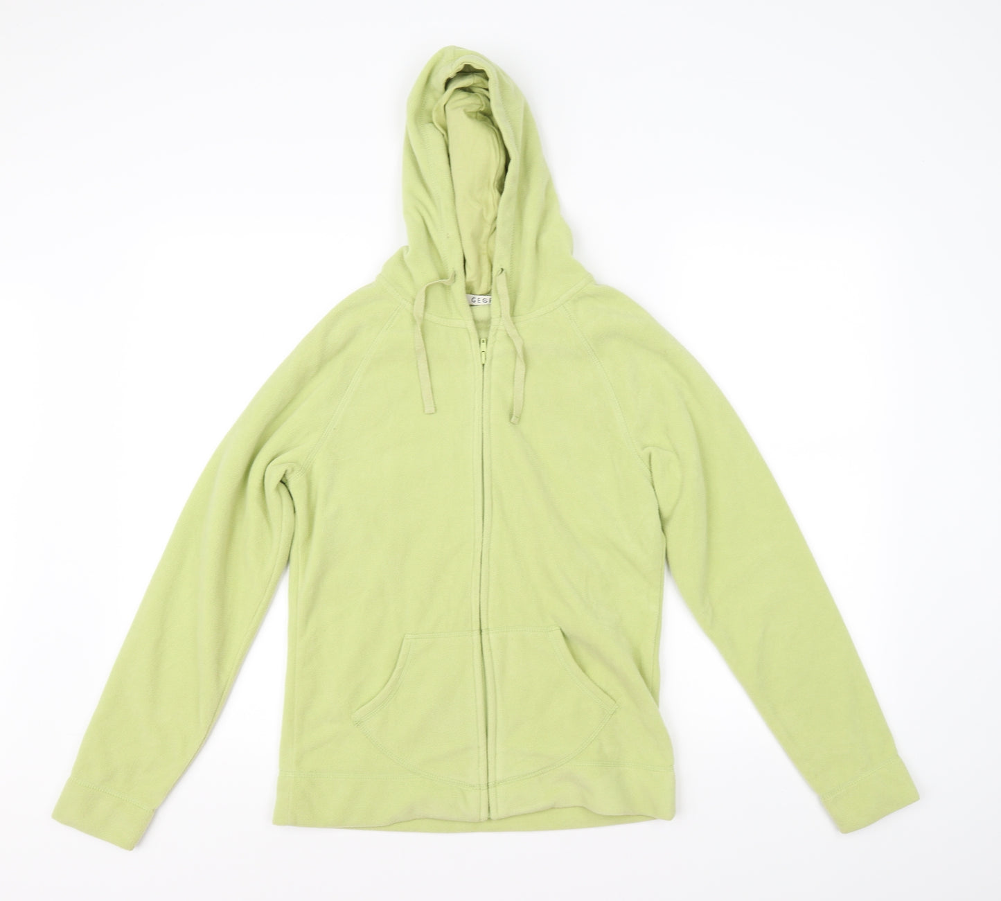 George Womens Green   Full Zip Jumper Size 8