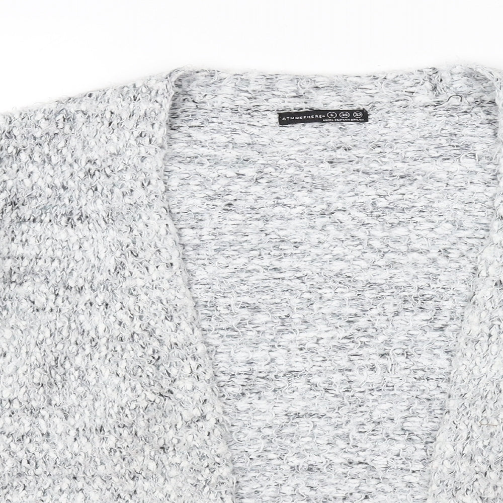 Atmosphere Womens Grey   Cardigan Jumper Size 6