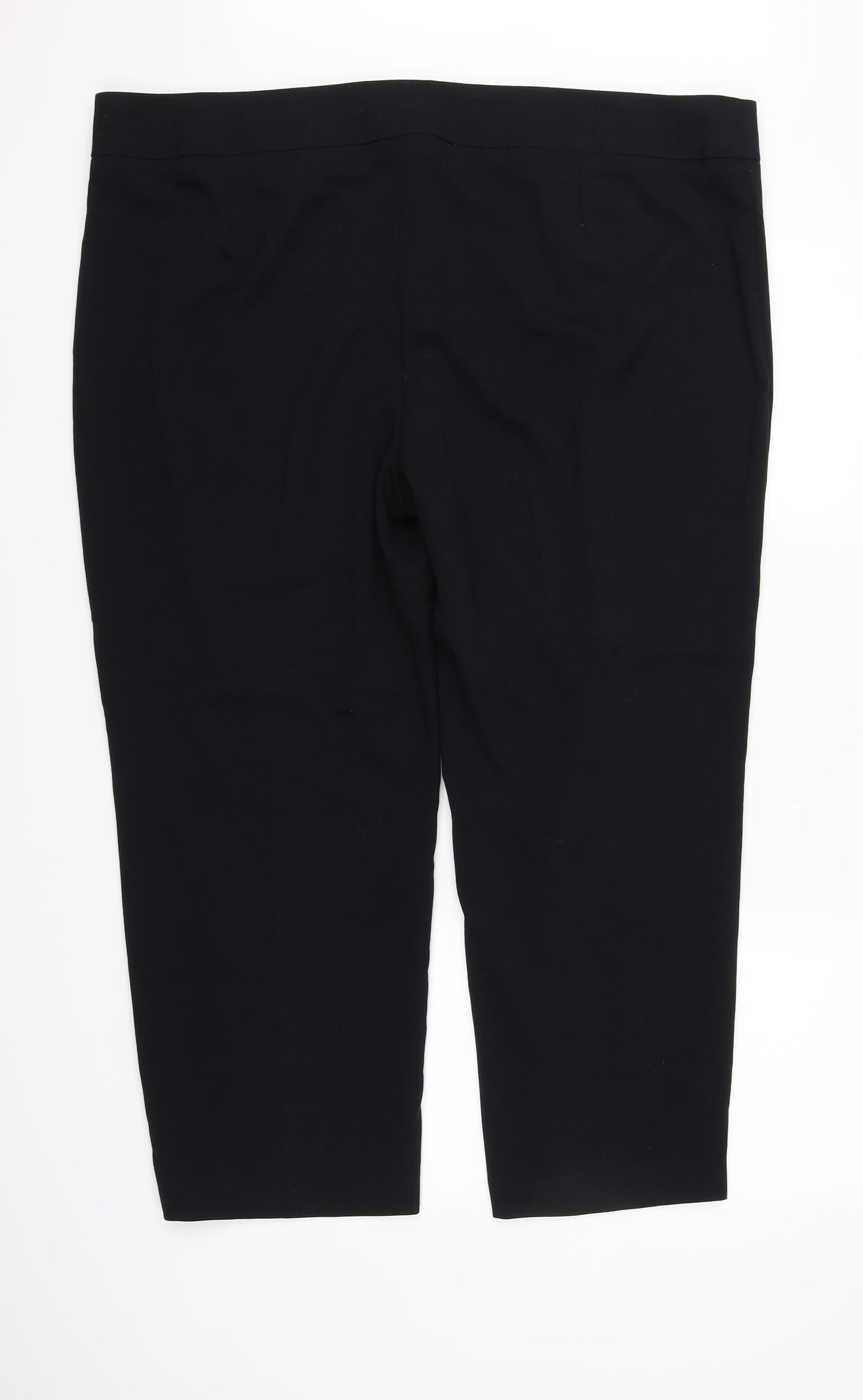 M&S Collection Mens Black   Trousers  Size 20 L30 in