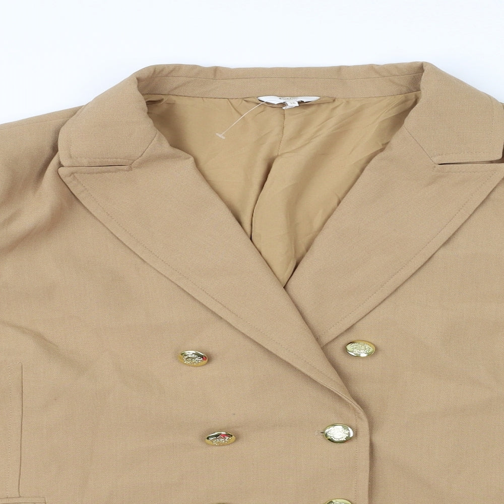 Cotton Traders Womens Beige   Jacket Blazer Size 26