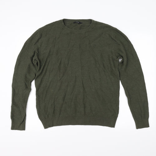 George Girls Green   Pullover Jumper Size L