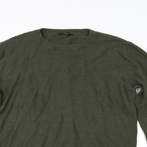 George Girls Green   Pullover Jumper Size L