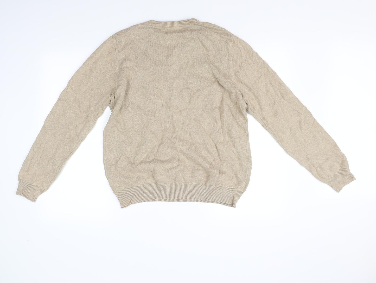M&S Collection Womens Beige   Pullover Jumper Size M